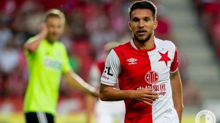 Alex Băluță, gol la Slavia după șase luni! VIDEO | Reușită superbă a românului