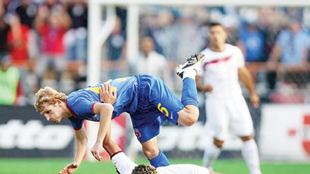 Steaua, avarie pe stânga