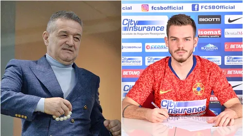 Denis Haruț, pe placul patronului! Gigi Becali a decis când va debuta fundașul la FCSB