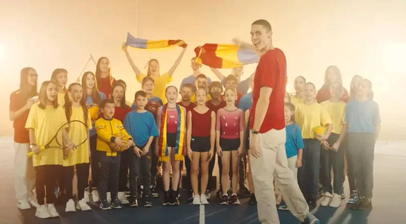 Team Romania are melodie pentru Jocurile Olimpice Paris 2024! Voltaj cânta piesa în care apar toți sportivii calificați: „Au participat alături de noi la filmările videoclipului”. VIDEO