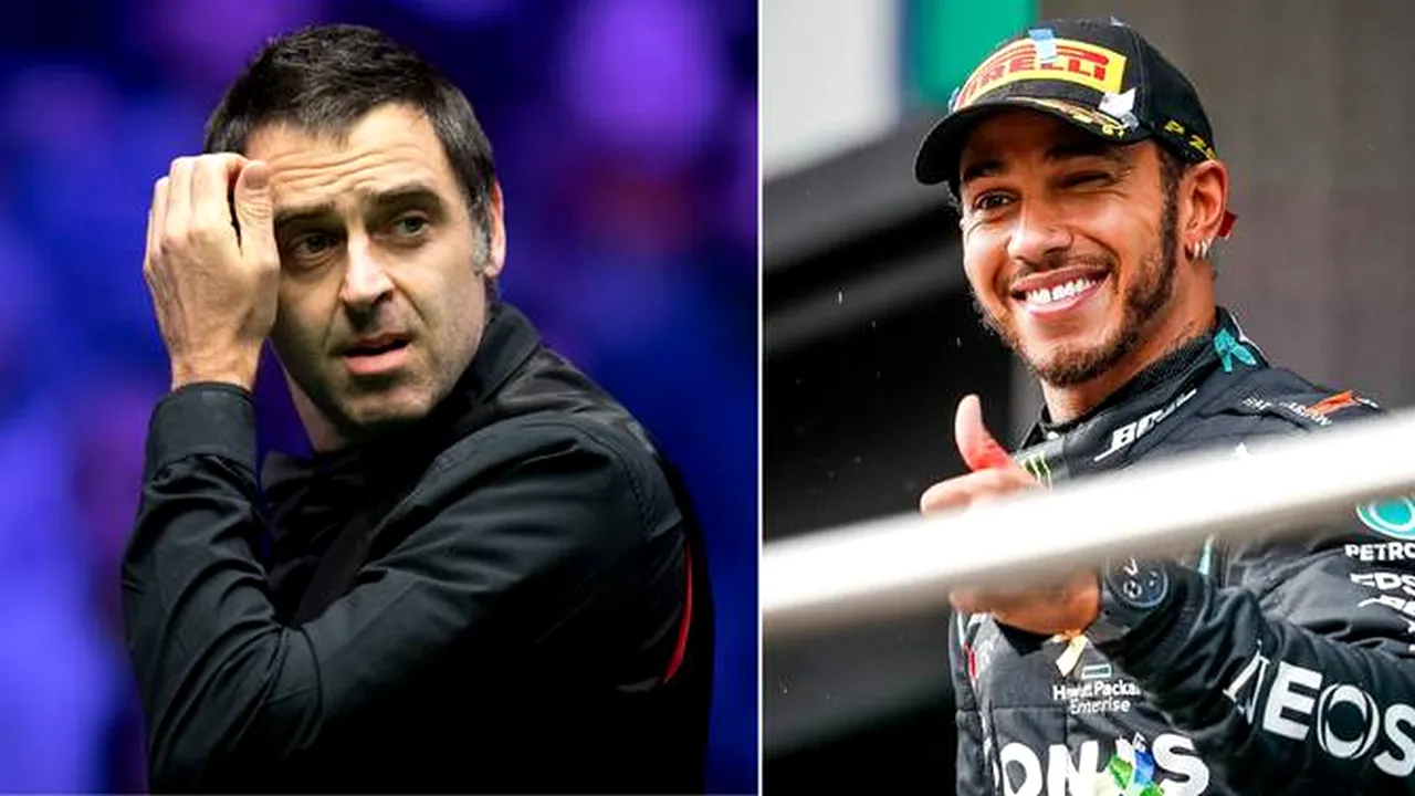 Ronnie O'Sullivan, critici neașteptate pentru Lewis Hamilton după al 7-lea titlu în F1: „E ca și cum aș lovi în buzunare mai mari decât ale adversarilor