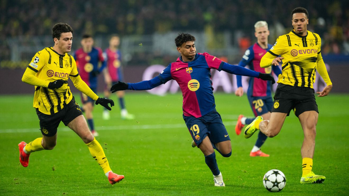 Barcelona - Borussia Dortmund 4-0 și PSG - Aston Villa 3-1, în sferturile de finală ale Ligii Campionilor. Finalista ediției trecut a fost umilită