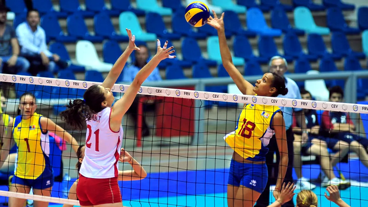 România-Austria, scor 3-0, în ultimul meci din preliminariile CE din 2015 la volei