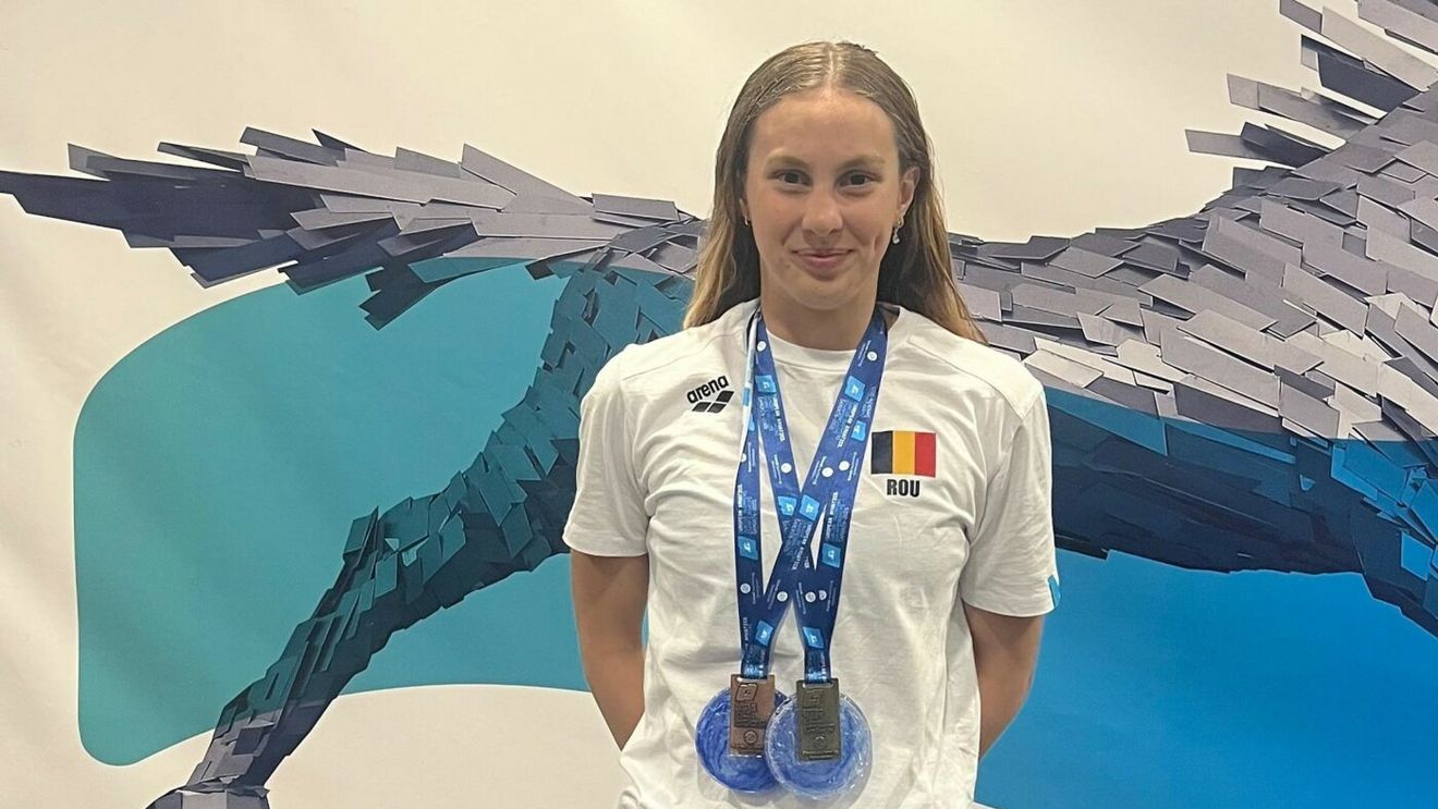 Aur pentru România! Daria Silișteanu a câștigat finala de 100 metri spate la Campionatele Europene de Juniori