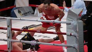 Vladimir Klitschko își va apăra titlurile pe 26 aprilie, în fața australianului Leapai