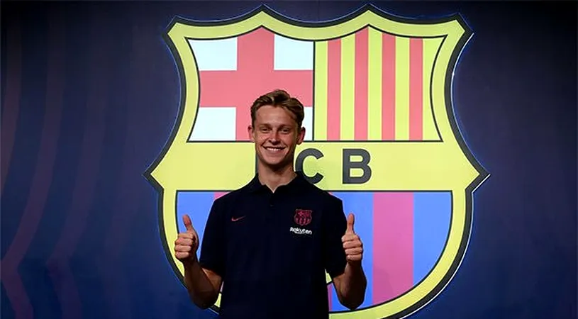 Prima reacție a lui De Jong după ce De Ligt a ales Juventus + cine e catalanul care îl susține pe mijlocaș: 