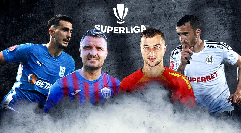 Fiecare echipă din Superliga cu coșmarul ei! Lista marcatorilor persona non grata: Dan Nistor e „nașul” lui Gigi Becali, Andrei Ivan se distrează cu Dinamo și CFR Cluj, Gică Hagi tocmai a eliberat „monstrul”! EXCLUSIV