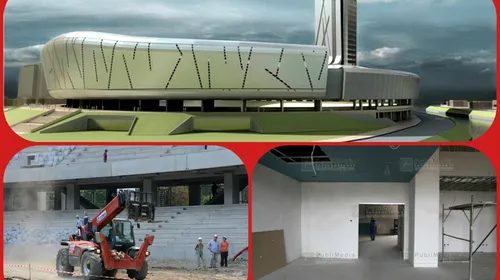 Probleme pentru Cluj Arena. Stadionul dă semne de degradare