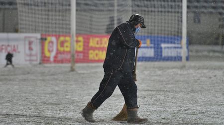 Vine Iadul Alb în România! Ninsori abundente şi temperaturi de -16 grade Celsius: probleme pentru meciurile din Superliga şi înainte de FCSB - PAOK!