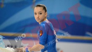 Medalie de aur pentru Larisa Iordache la Cupa Mondială de la Glasgow la gimnastică
