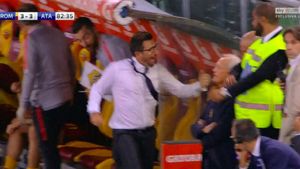 Di Francesco, la spital după AS Roma - Atalanta 3-3! VIDEO | Faza în urma căreia va ajunge "la cuțit"