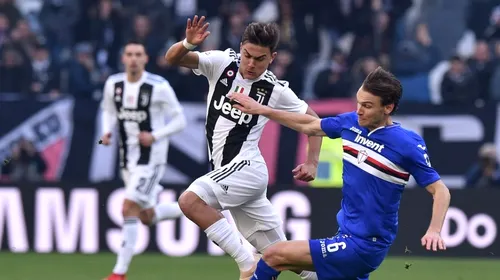 Juventus a terminat sezonul din Serie A cu o înfrângere! „Bătrâna Doamnă”, învinsă de Sampdoria