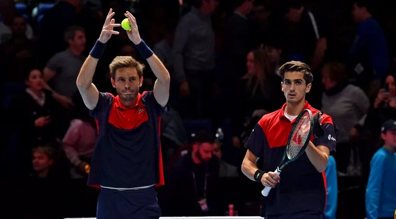 Primul trofeu Nitto ATP Finals pleacă în Franța. Mahut și Herbert au câștigat titlul la dublu, după un parcurs perfect la Londra