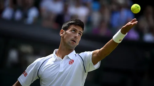 Novak Djokovic s-a calificat pentru a șaptea oară în semifinale la Wimbledon