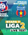 FC Bihor – Steaua se joacă ACUM, în debutul etapei a 7-a a Ligii 2. Matei înscrie, Filip lovește bara. Chipirliu și Vîrtej irosesc ocazii mari de gol