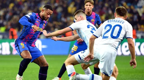 Arca lui „Luce”. Dinamo Kiev pierde cu Barcelona, în Liga Campionilor, dar „construcția” dă speranțe | SPECIAL