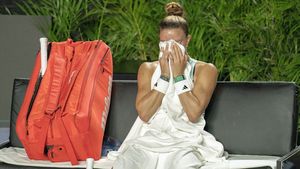 Jucătoarea a început să plângă în hohote, pe teren, în fața uneia dintre rivalele Simonei Halep! S-a prăbușit psihic în fața spectatorilor și a recunoscut: „Nimănui nu-i place asta”