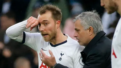 Jose Mourinho, reacție emoționantă după ce Christian Eriksen a fost aproape de moarte: „Am plâns! Cred că Dumnezeu se uita la fotbal!”