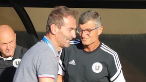 Marius Măldărășanu a dezvăluit ce le-a spus jucătorilor la pauza meciului Hermannstadt - U Cluj 2-2: „Băieții erau cu capetele plecate”