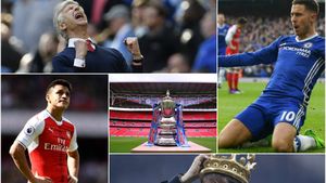 Sezon salvat pentru Wenger! Arsenal câștigă Cupa Angliei, pe Wembley, după 2-1 cu Chelsea. Alexis Sanchez și Ramsey au marcat golurile "tunarilor", Diego Costa a înscris pentru campioni