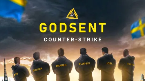 GODSENT înnoiește echipa cu un grup integral suedez pentru CS2: Golden preia comanda