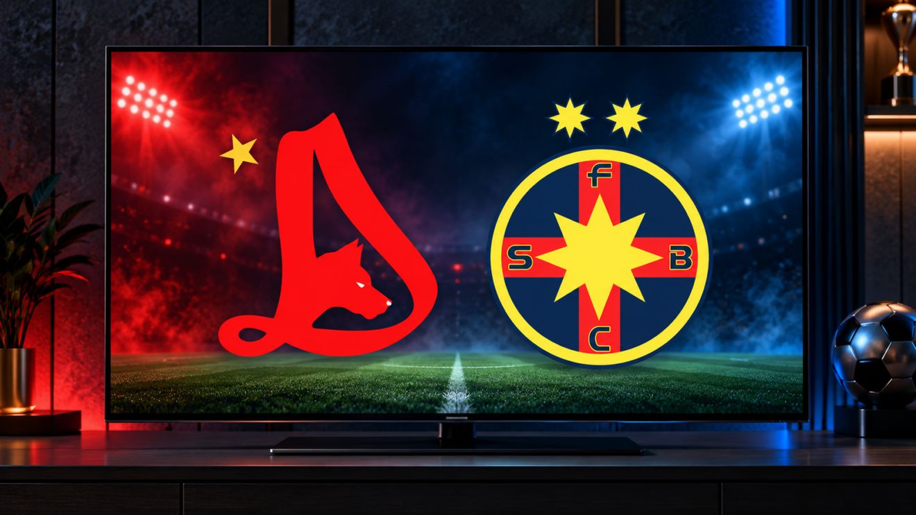 Cine transmite la TV Dinamo - FCSB