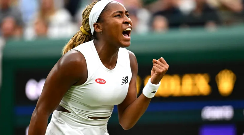 Coco Gauff scrie istorie, așa cum nici măcar Serena Williams, marea rivală a Simonei Halep, nu a putut: „Visez?”