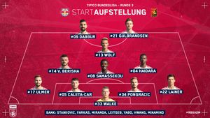 Viitorul, trezește-te! Salzburg și-a distrus adversara din ultima etapă de campionat! Adversarii trupei lui Hagi din Europa League au urcat pe primul loc în Austria