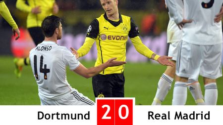 Real Madrid merge în semifinale după 0-2 cu Dortmund. Mkhitaryan a fost veriga slabă a lui Klopp