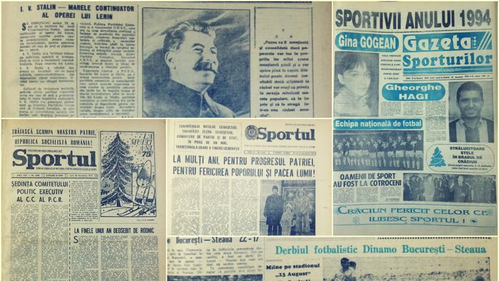 În umbra lui Stalin: presa sportivă la finalul lui 1954. De la textele tatălui lui Cristian Țopescu, la performanțele strungarului-fotbalist Ștefan Covaci. Cum a pierdut Dinamo Cupa în fața unei echipe din "B"