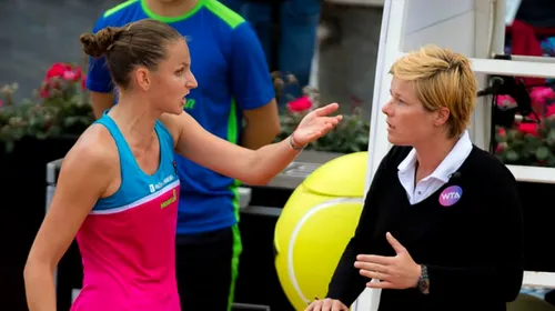 Interzisă la Roland Garros din cauza ieșirii necontrolate? Karolina Pliskova riscă enorm după spectacolul dezagreabil de la Roma