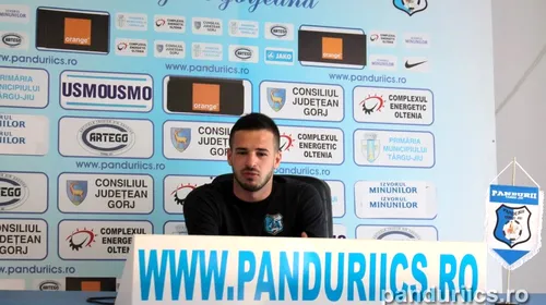 Marcatorul singurelor goluri izbutite de Pandurii în  2017 vrea să lase echipa lui Contra în afara play-off-ului : „Am păstrat ‘gloanțe’ și pentru Dinamo!”