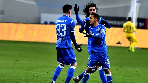 Craiova – Gaz Metan 2-0! Mitriță cu o „dublă” aduce trei puncte mari pentru olteni și face uitat eșecul dureros cu Dinamo