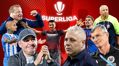 Superlativele ultimei etape din Superliga: cei doi antrenori care termină la egalitate Sezonul Regular, cu cele mai multe nominalizări!