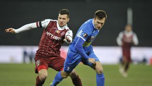 Țucudean + Conceicao = goluri. Atacantul și-a depășit performanțele cu Hagi, de când este antrenat de portughez