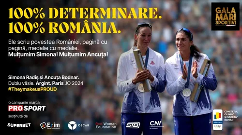 Premii de Excelenţă pentru Simona Radiș și Ancuța Bodnar, la Gala Mari Sportivi 2024