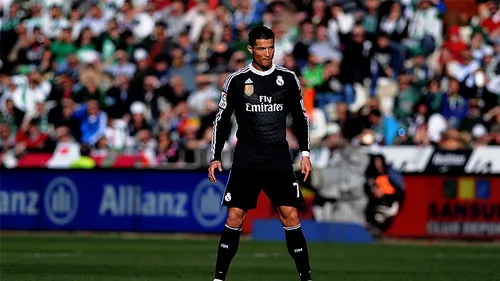Cristiano Ronaldo poate scăpa cu doar o etapă de suspendare după eliminarea din meciul cu Cordoba. Ce a scris arbitrul în raport