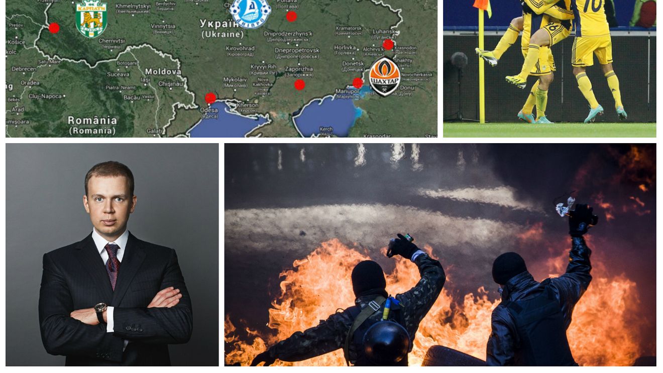 Colapsul sportului ucrainean. Fotbalul, baschetul și hocheiul din Ucraina sunt grav afectate de căderea regimului Ianukovici