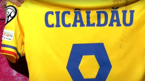 Unde a ajuns tricoul lui Alex Cicâldău, purtat în România - Belarus 2-1, din preliminariile EURO 2024: „Soția m-a întrebat «Ce facem cu chestia asta?»”VIDEO