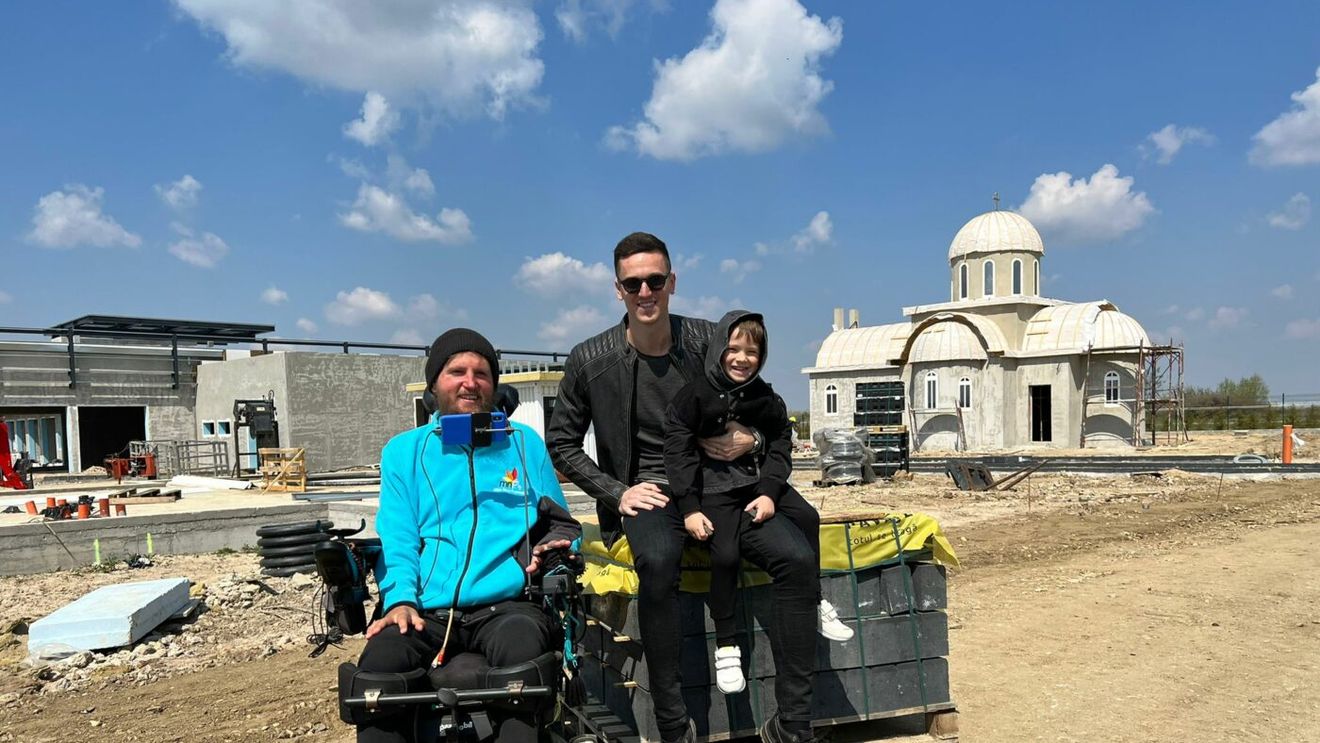 Imagini, în premieră, cu Raiul construit de Mihai Neșu pentru copiii cu dizabilități! Când e gata totul și ce invitat de seamă a avut fostul fotbalist de la FCSB | EXCLUSIV