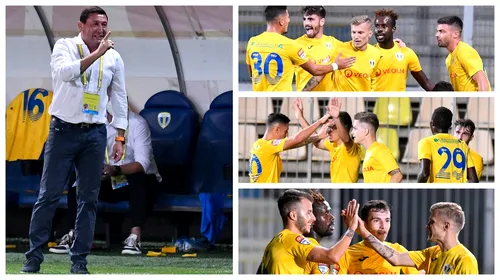 ”Lupii” urlă de fericire după ce au dat nouă goluri în ultimele două meciuri. Viorel Moldovan: ”Acesta trebuie să fie fotbalul pe care vreau să îl propunem”