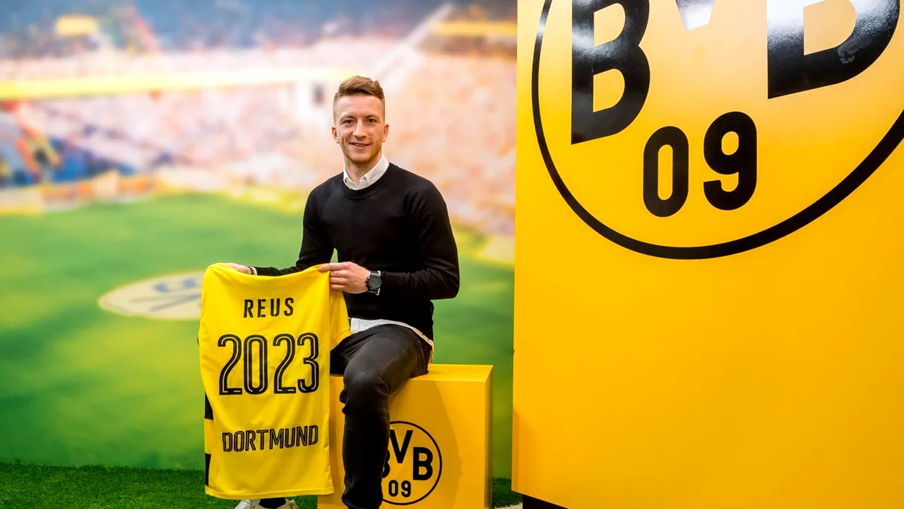OFICIAL | Marco Reus și-a prelungit contractul cu Borussia Dortmund! Neamțul chinuit de accidentări a semnat pe cinci sezoane