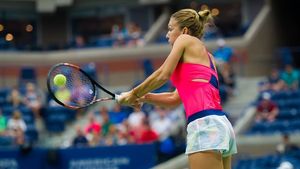 VIDEO | "Cam așa se închide un set!" Halep a executat-o pe Safarova la US Open cu lovitura ei de paradă