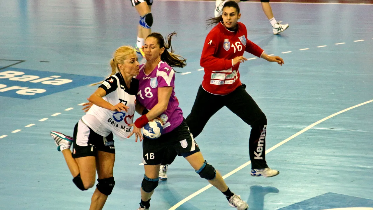 Meci șoc în primul tur al Cupei României la handbal feminin: Corona Brașov - HCM Baia Mare