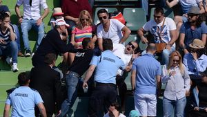 PENIBIL | Un dinamovist băut a întrerupt finala turneului BRD Năstase-Țiriac. Individul a vorbit la telefon în timpul meciului și a fost scos din tribune cu jandarmii