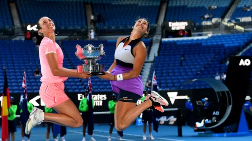 Victorie pentru Elisa Mertens și Arina Sabalenka! Au cucerit titlul în proba de dublu feminin la Australian Open