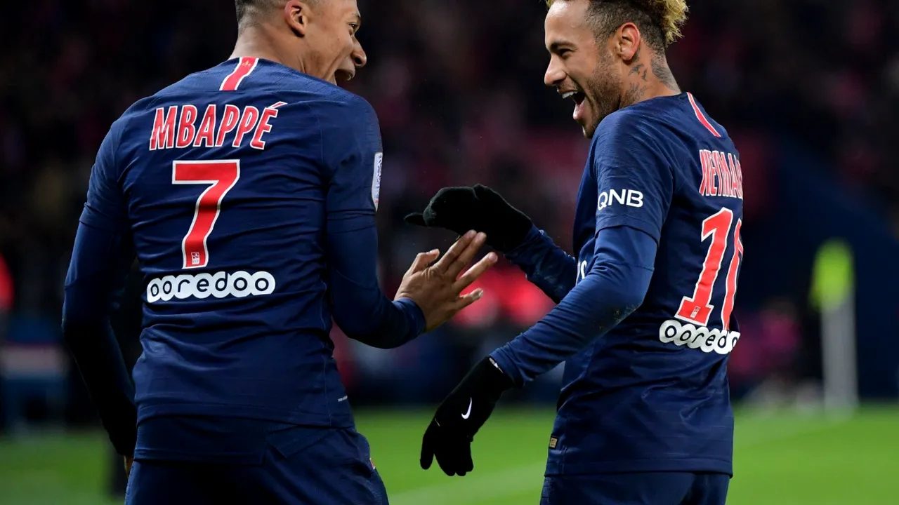 Unde pleacă Neymar și Mbappe dacă PSG va fi exclusă din Liga Campionilor! Campioana Franței are probleme mari