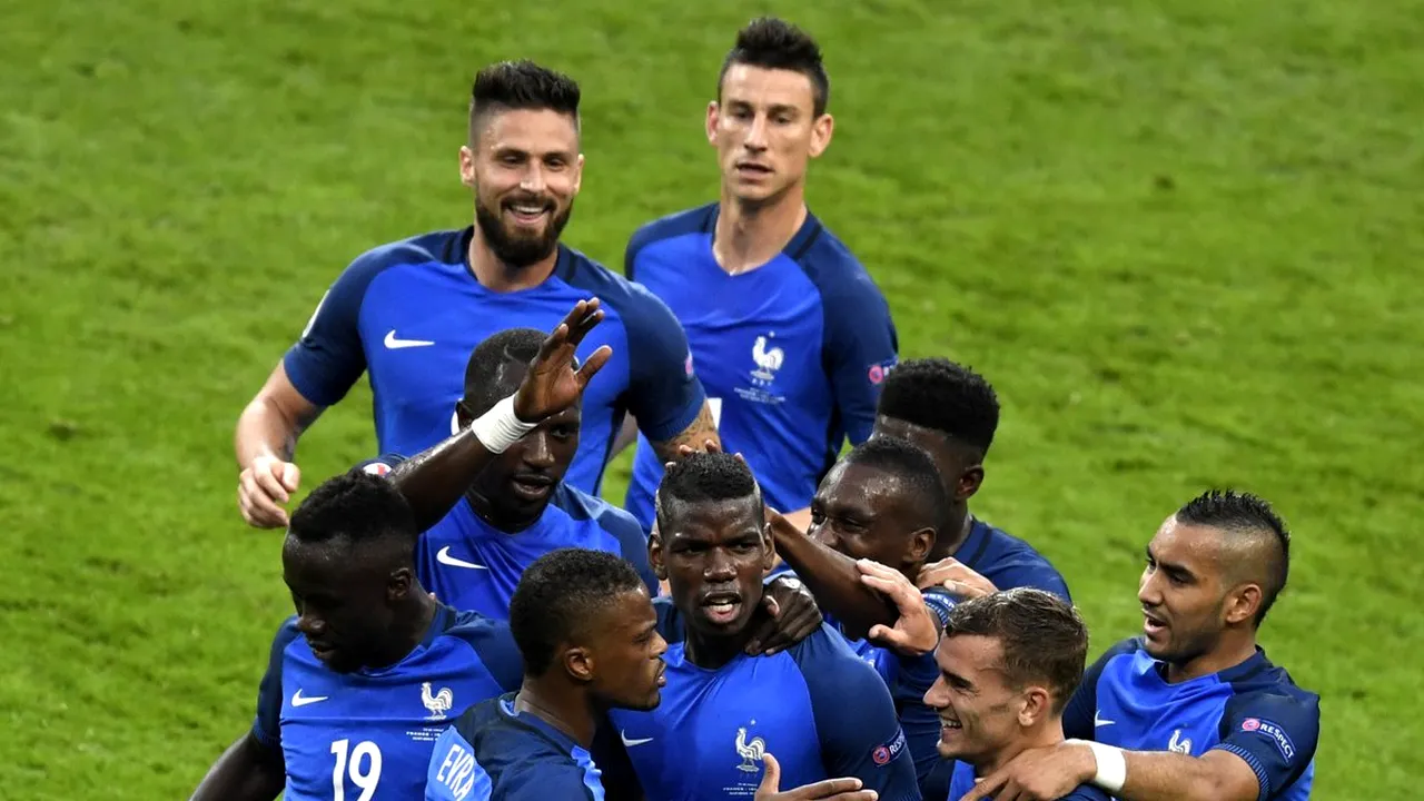 Seara cu doi învingători! Franța spulberă Islanda, scor 5-2, și merge în semifinala cu Germania. Nordicii pleacă acasă și pun capăt poveștii superbe de la EURO