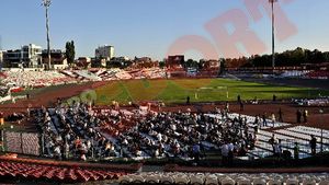 FOTO** Cum a strâns Dinamo AZI mai mulți oameni la stadion decât la meciul cu Oțelul