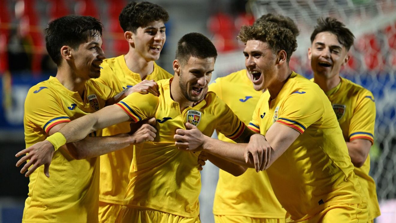 România U20 - Turcia U20 3-1. Victorie pe final de meci pentru naționala lui Costin Curelea